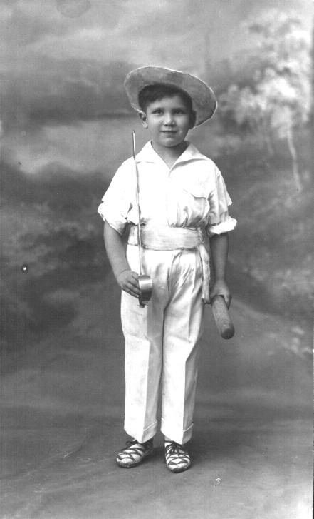 Imanol Elortegui niño